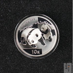 【080110】2008年熊猫1盎司普制银币