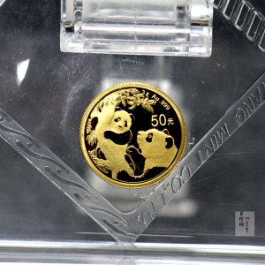 【210105】2021年熊猫3克金币