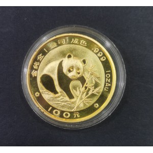 【880101】1988版熊猫1盎司普制金币