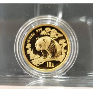 【978559】1997年熊猫1/10盎司金币