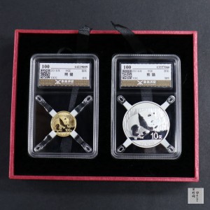 【169710】2016年熊猫30克银币+8克金币