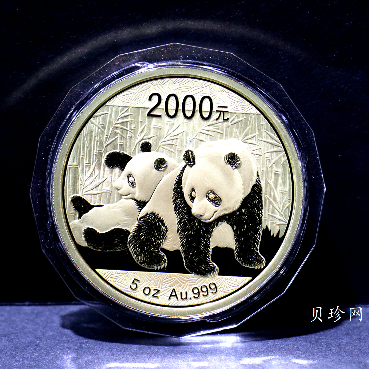 【100106】2010年熊猫5盎司精制金币