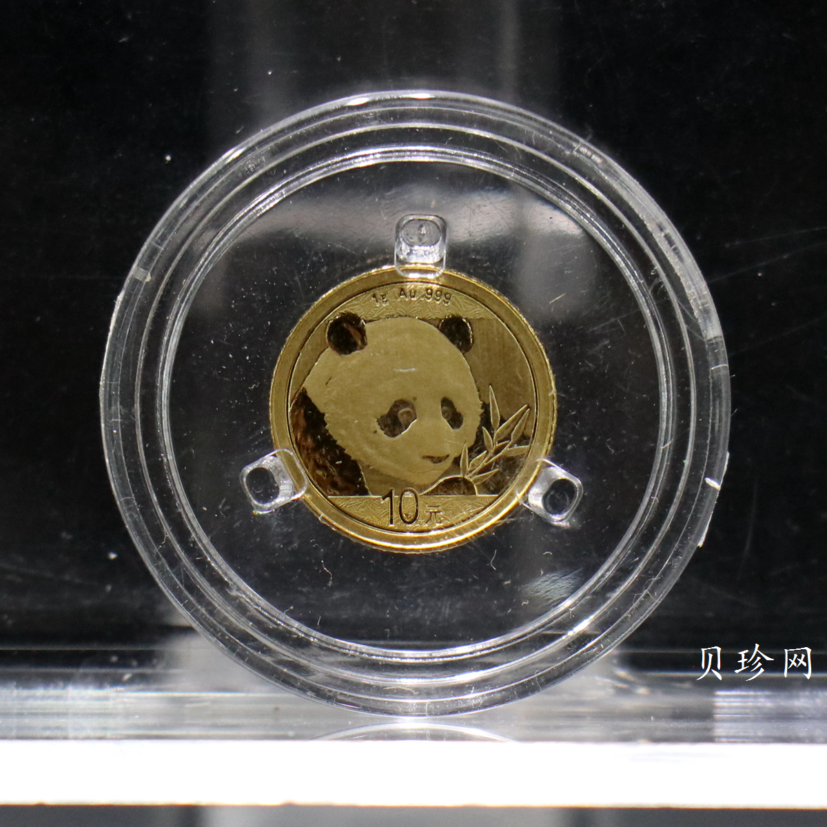 【180101】2018年熊猫1克普制金币