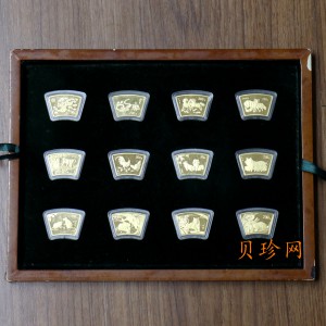 【119660】2000年-2011年十二生肖1/2盎司金币十二枚一套