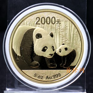 【101406】2011年熊猫5盎司精制金币