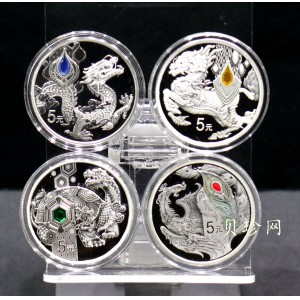 【229200】2023年中华传统瑞兽银套币